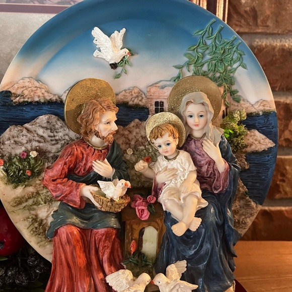 Rare Verstella Collection 3D Light Nativity Baby Jesus “Amazing Grace Sculpture - Picture 7 of 8